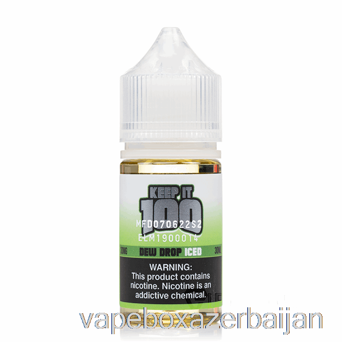 Vape Baku Dew Drop Iced - Keep It 100 SALTS - 30mL 50mg